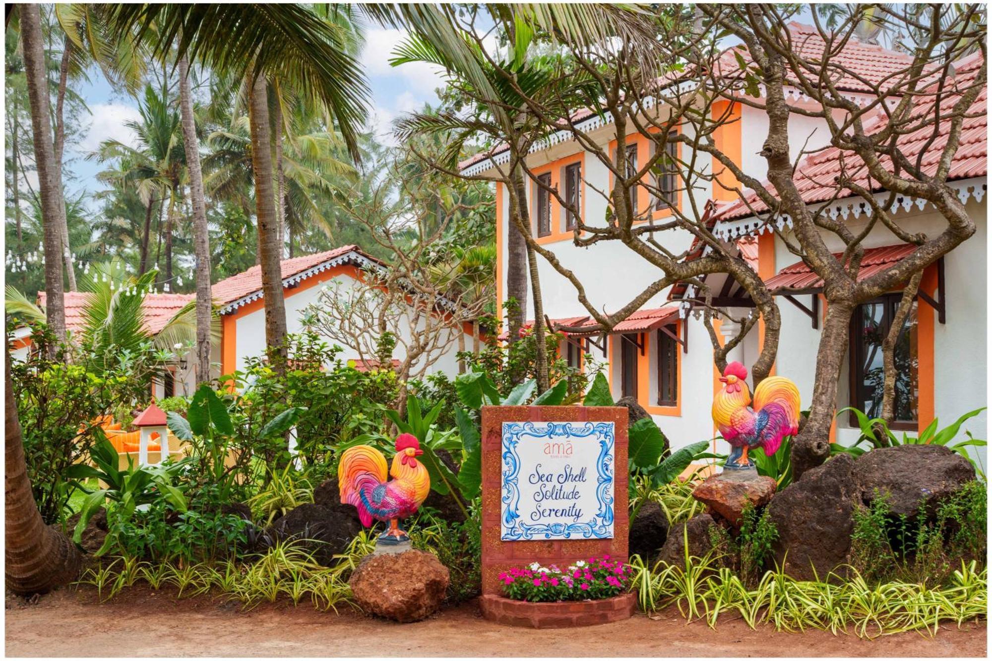 Amã Stays & Trails Aguada Shell Villa , Goa Candolim Εξωτερικό φωτογραφία